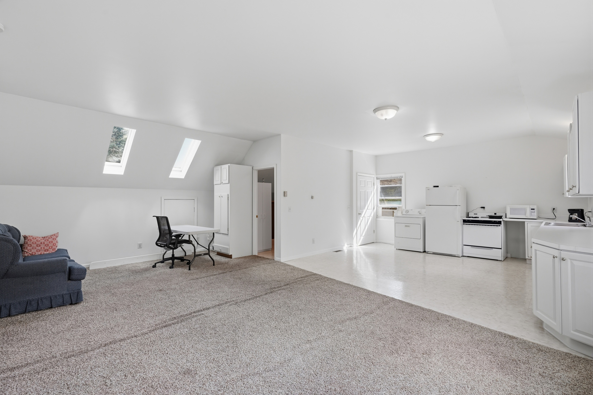 Guest apartment above garage